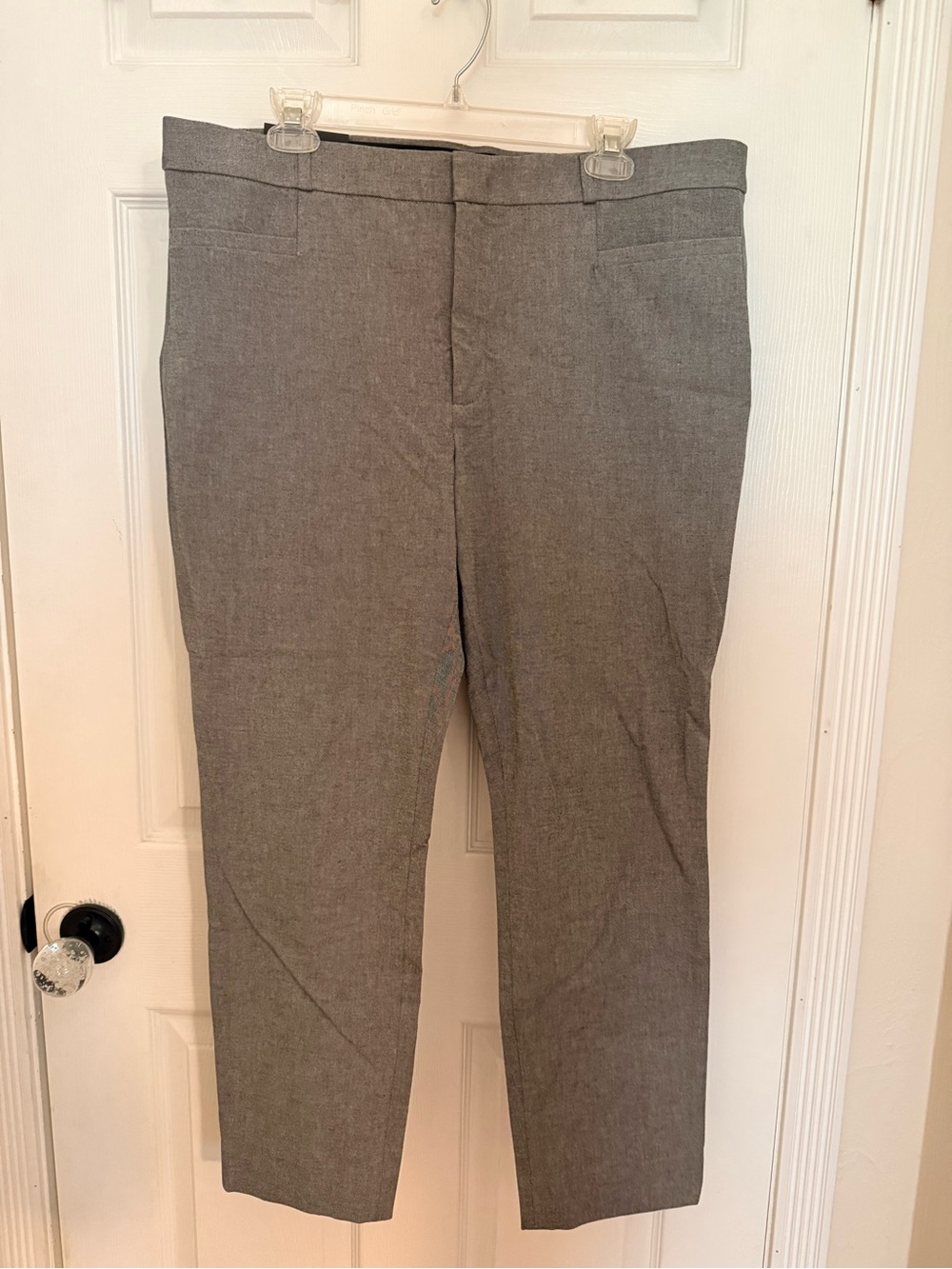 Banana Republic Classic Women's Gray Work Pants Size 16 NWT